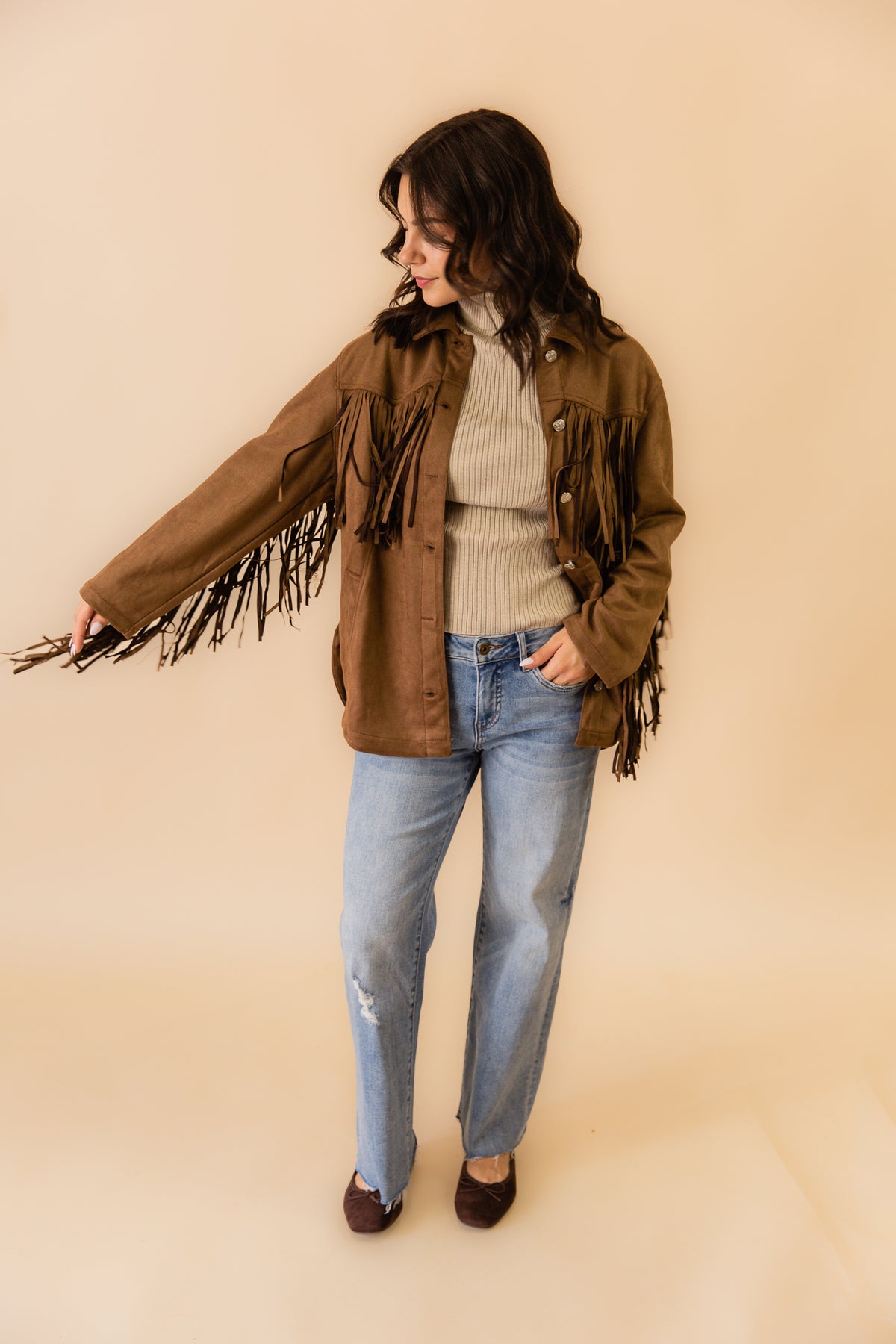 River Fringe Jacket