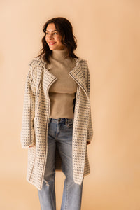 Marceau Houndstooth Coat
