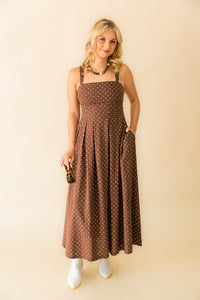 Tara Polka Dot Midi Dress