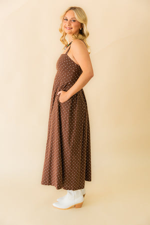 Tara Polka Dot Midi Dress