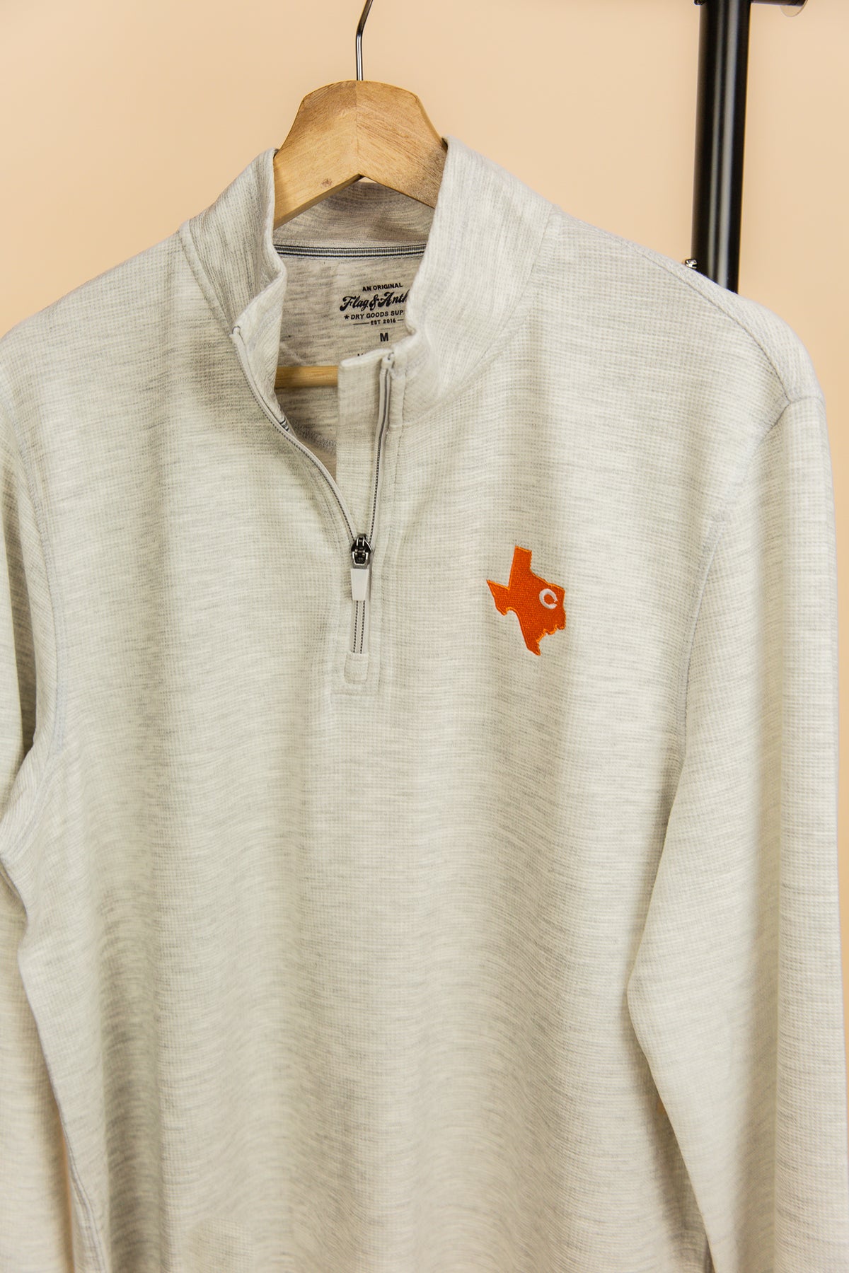 Summit Super Soft Waffle 1/4 Mock Neck