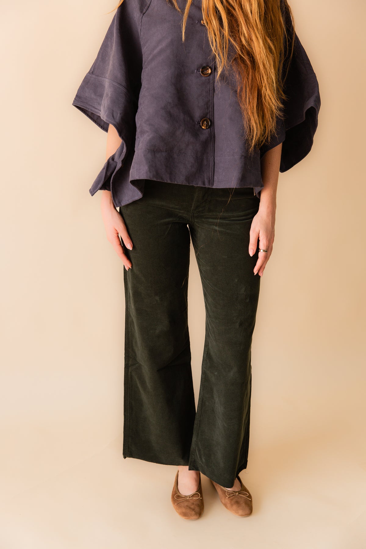 Meg HR Wide Leg Jeans Long Inseam