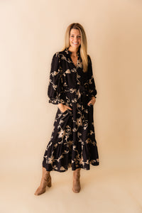 Maddy L/S Maxi Dress