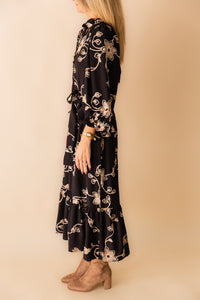 Maddy L/S Maxi Dress