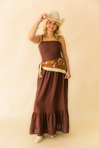 Esti Emb Maxi Dress
