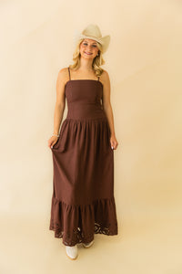 Esti Emb Maxi Dress