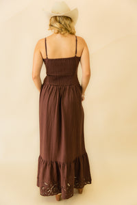 Esti Emb Maxi Dress