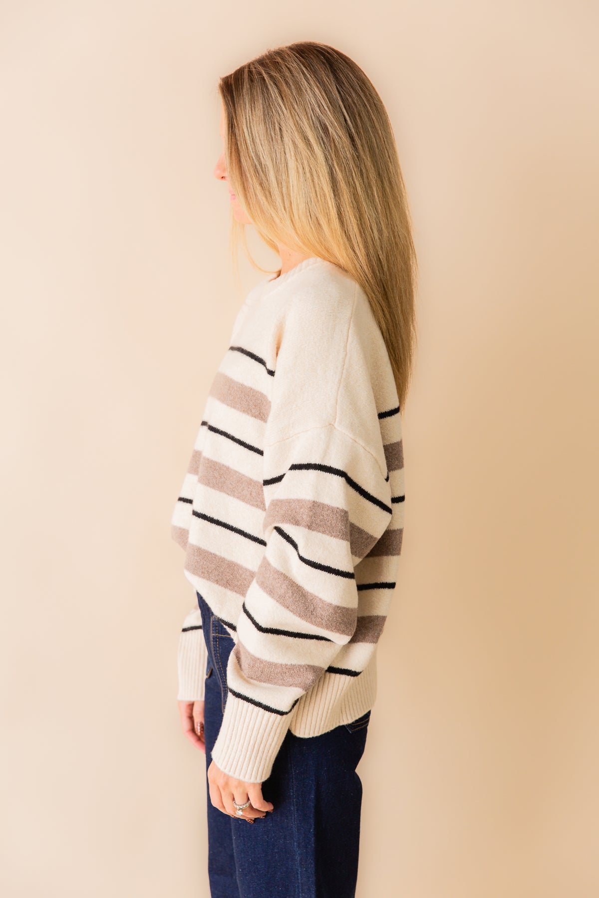 Cirrus Stripe Sweater