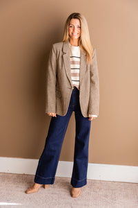 Evan Check Blazer