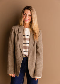 Evan Check Blazer