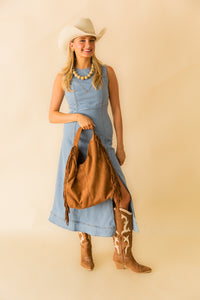 Mara Denim Midi Dress