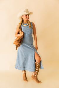 Mara Denim Midi Dress