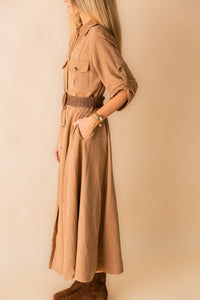 Canyon Belted Maxi Dress