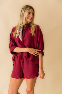 Tina Button Down Blouse