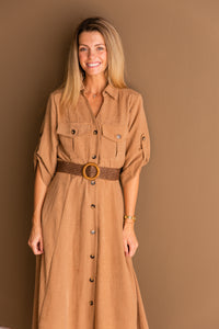 Canyon Belted Maxi Dress