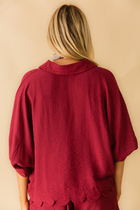 Tina Button Down Blouse