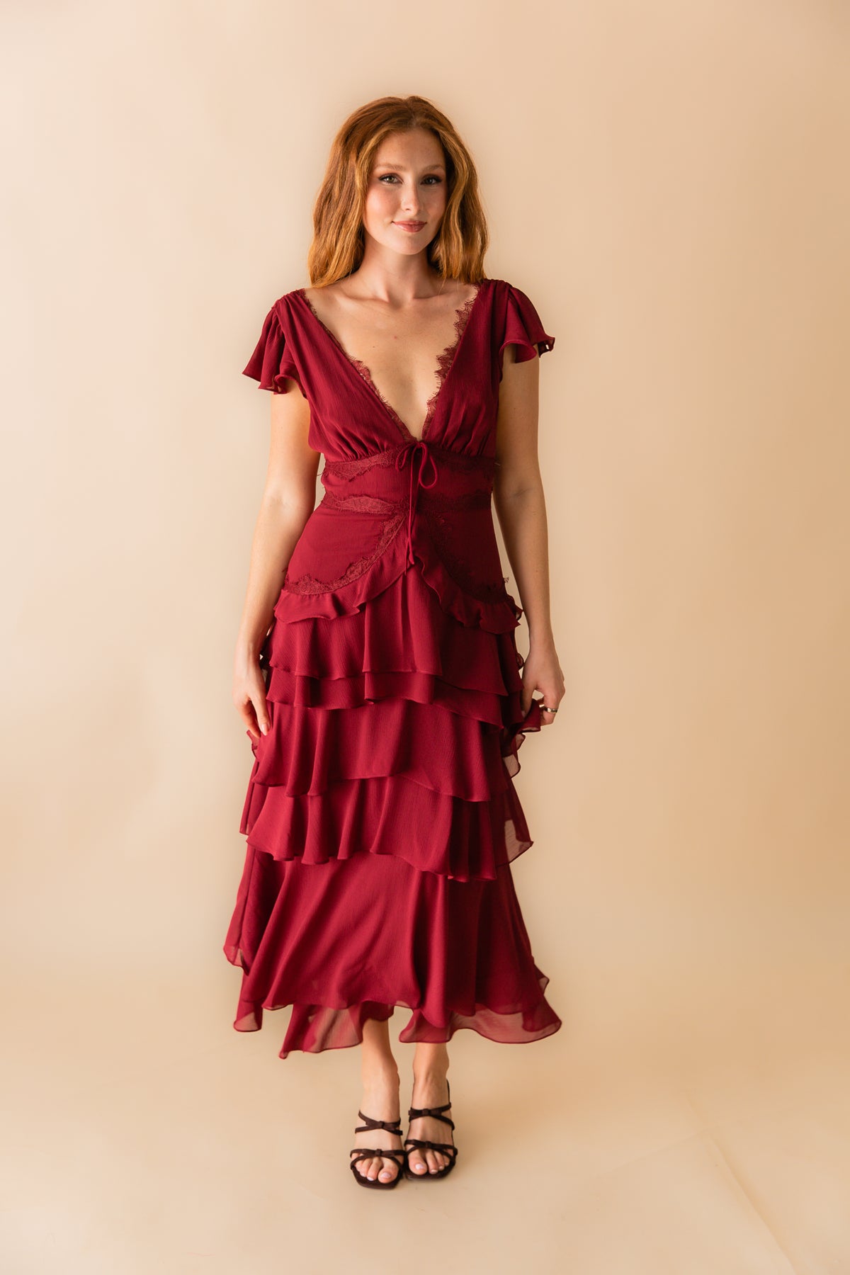 Joelle Tiered Maxi Dress