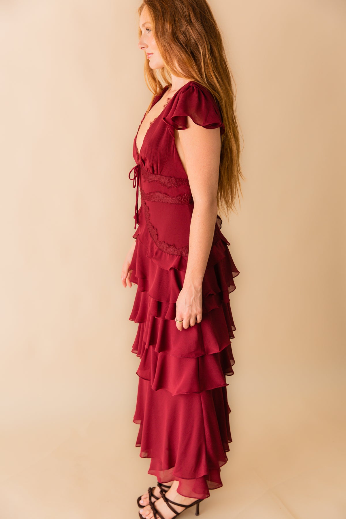 Joelle Tiered Maxi Dress