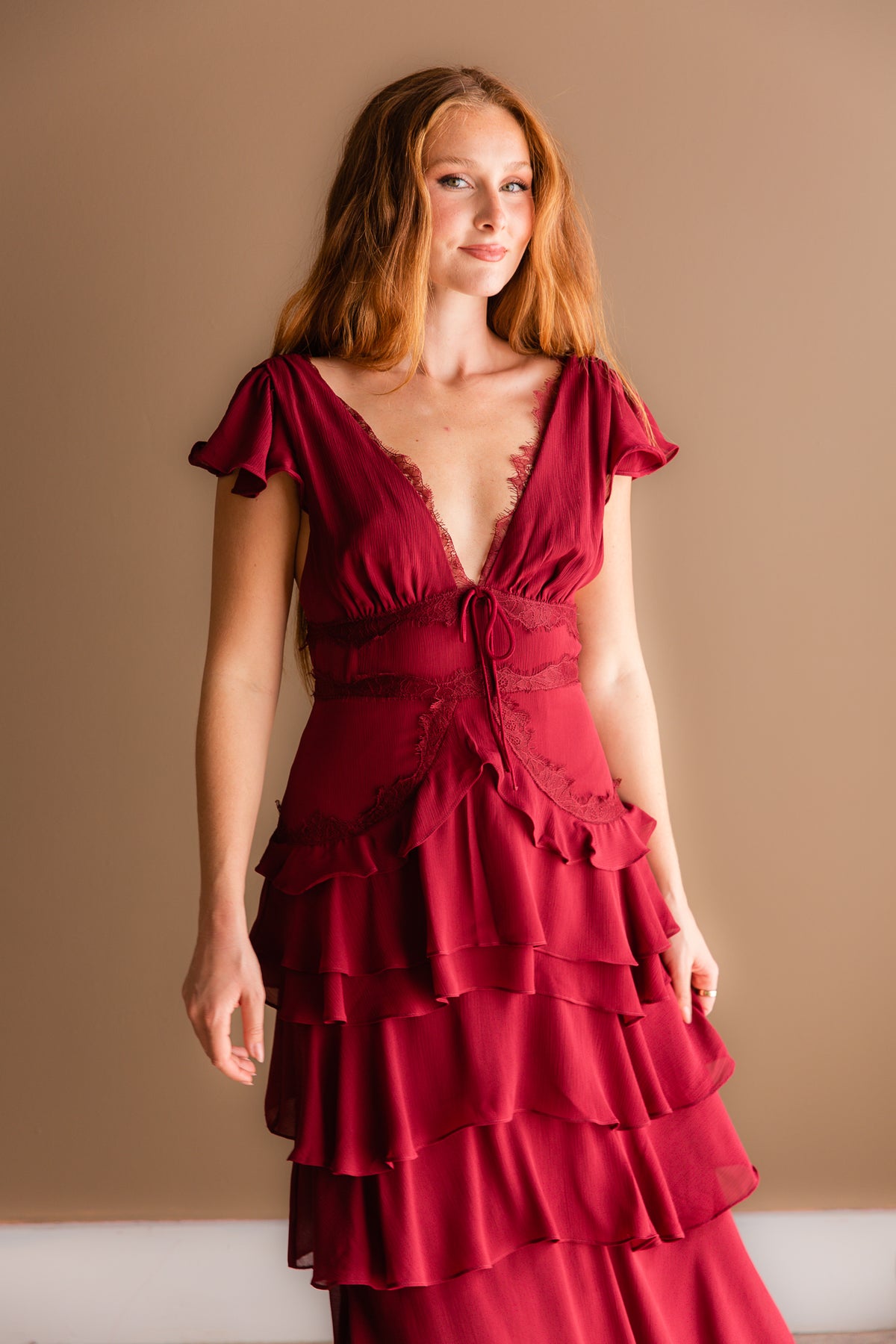 Joelle Tiered Maxi Dress