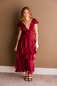 Joelle Tiered Maxi Dress