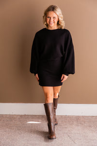 On a Stroll Crew Neck Dolman Sleeve Top