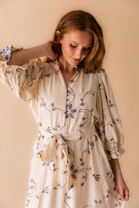 Maddy L/S Maxi Dress
