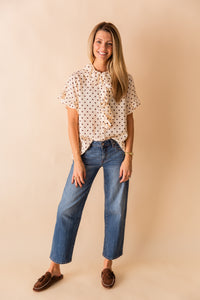 Avery Ruffle Blouse