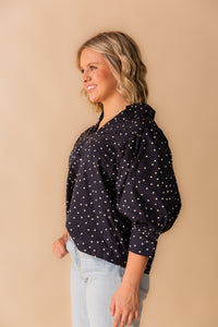 Lynn Polka Dot Blouse