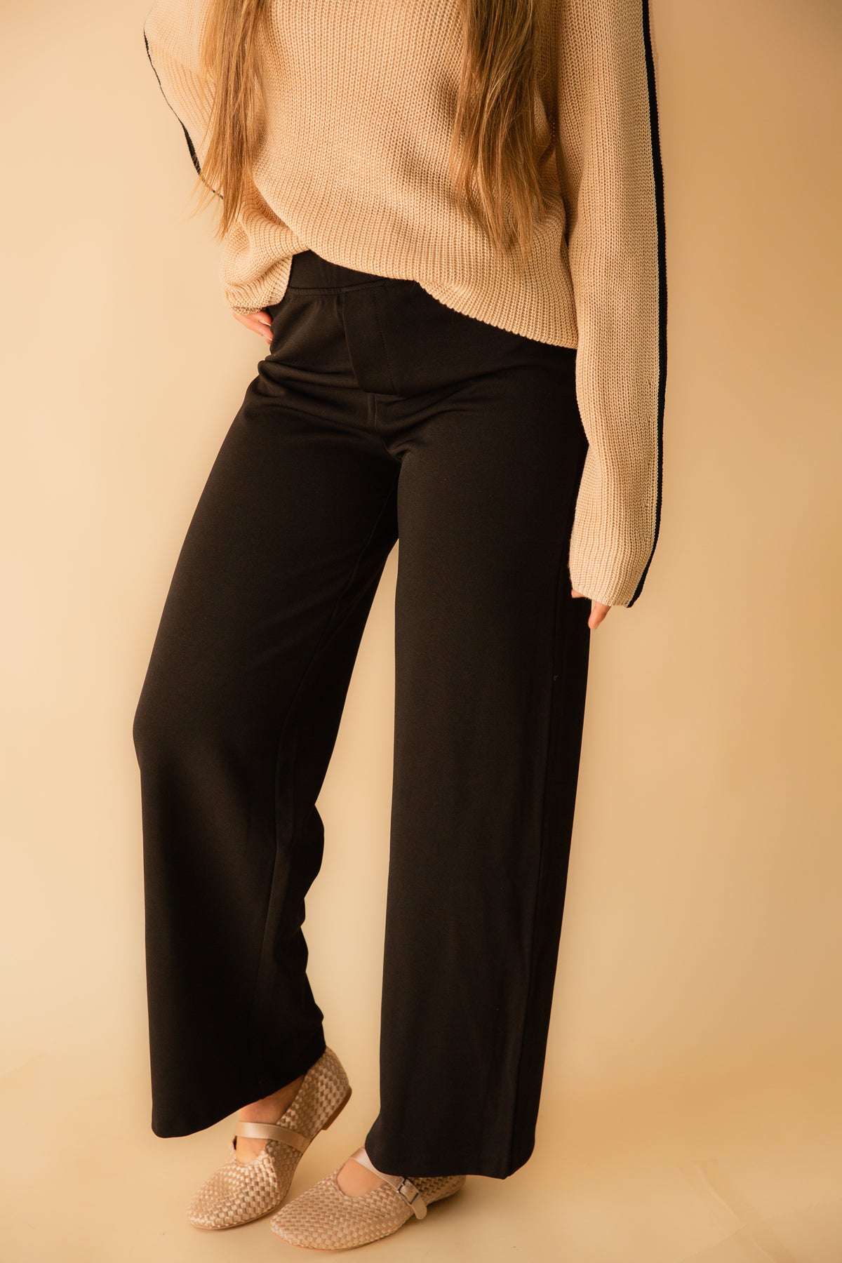 Astrid Super Stretch Pull On Straight Pants