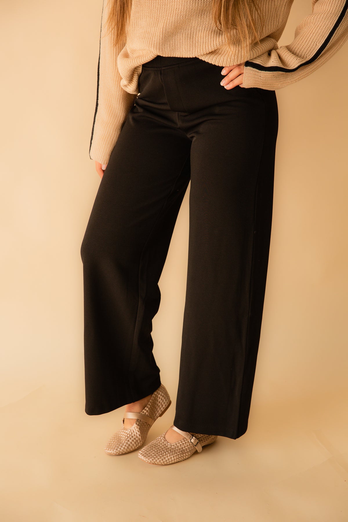 Astrid Super Stretch Pull On Straight Pants