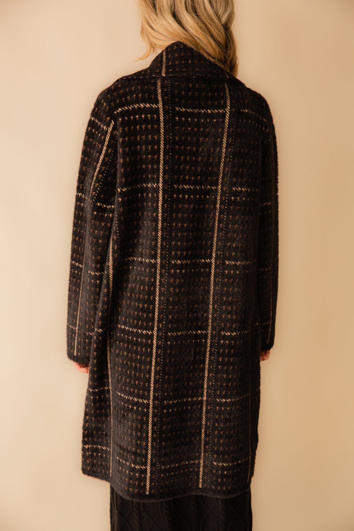 Marceau Houndstooth Coat