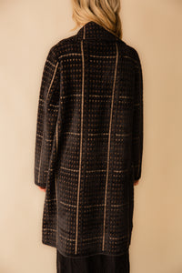 Marceau Houndstooth Coat