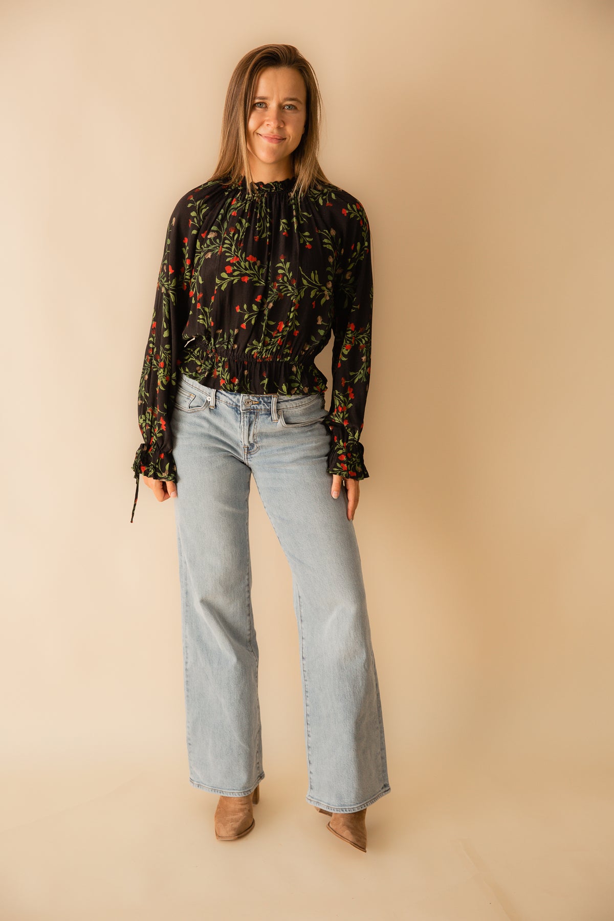 Girls Gathering Poet Blouse