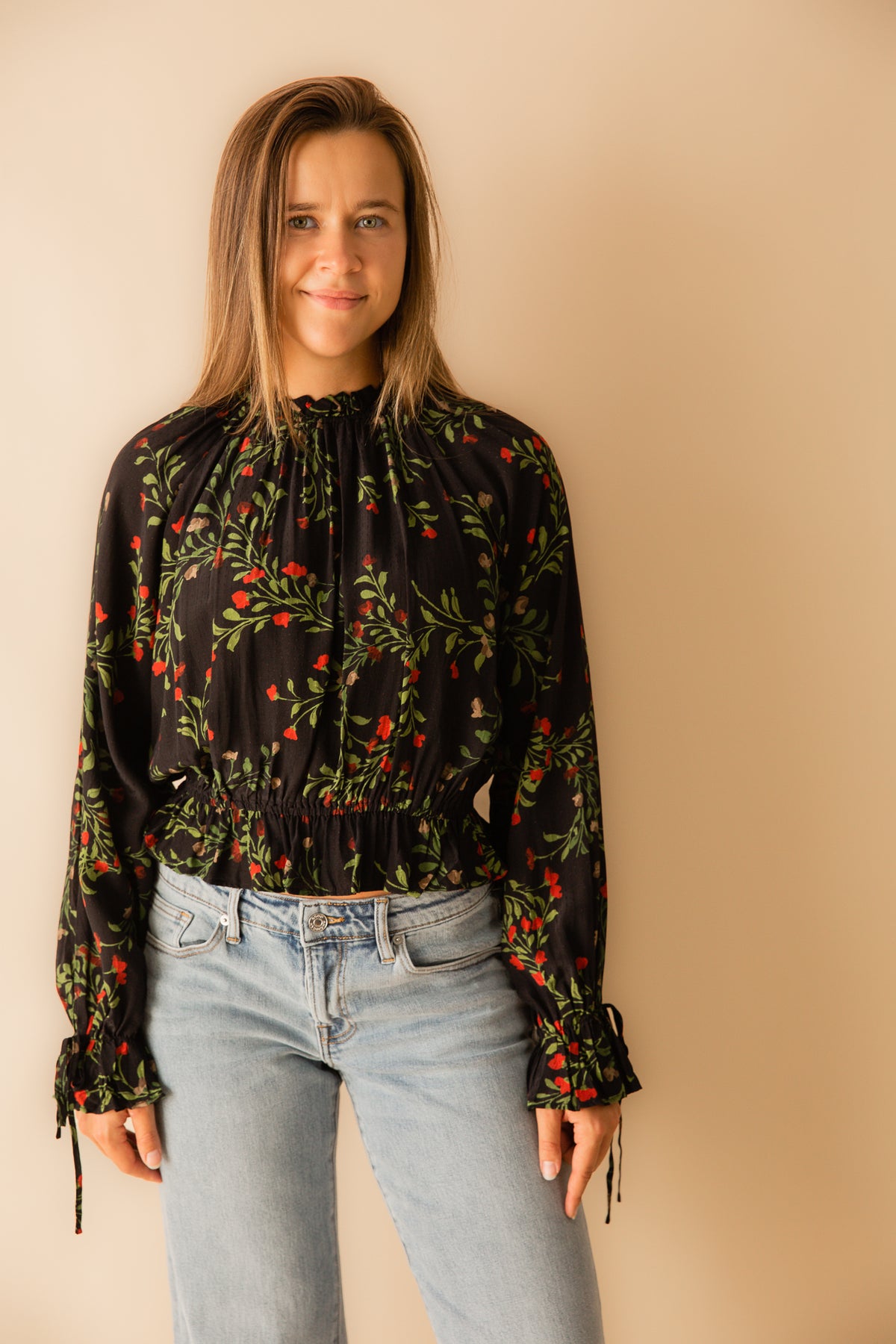Girls Gathering Poet Blouse