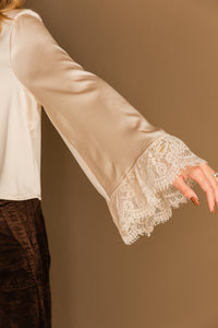 Darlin Lace Trim Blouse