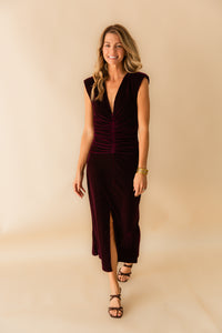 Femme Fatale Midi Dress