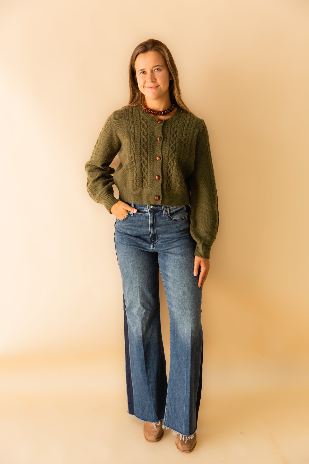 Vivienne Cable Knit Sweater
