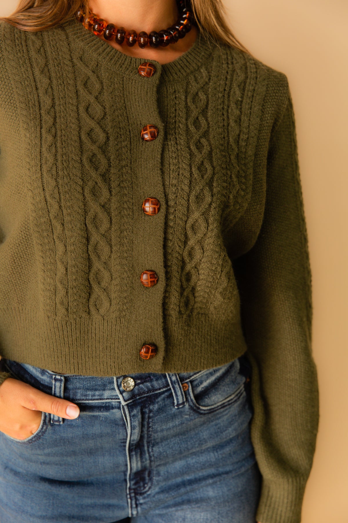 Vivienne Cable Knit Sweater