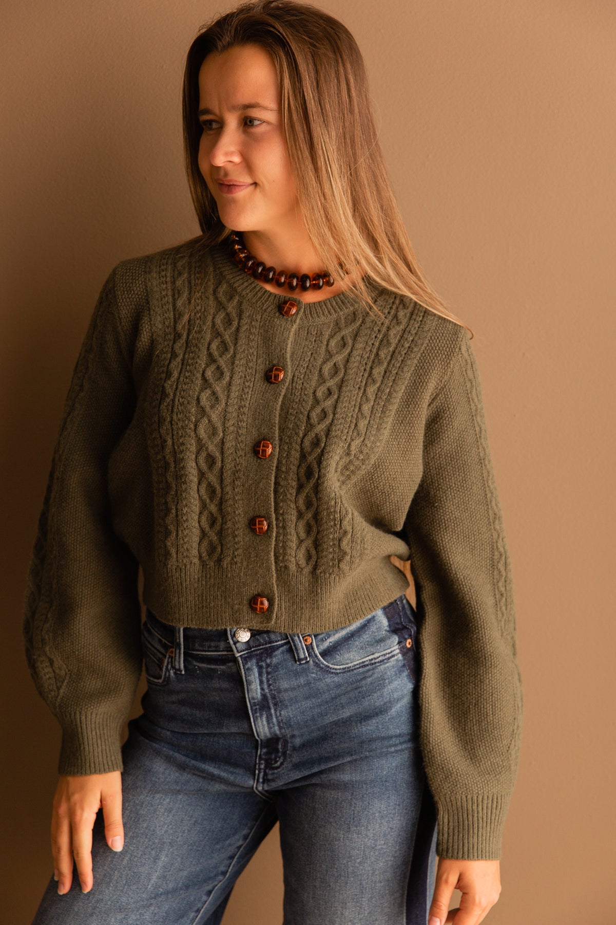 Vivienne Cable Knit Sweater