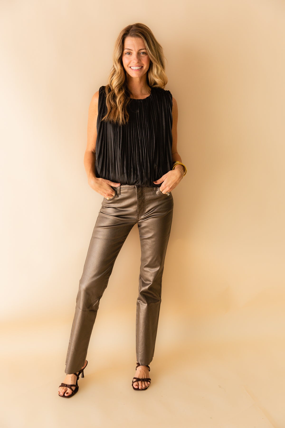 Kelly High Rise Fab Ab Kick Flare Inset Leg