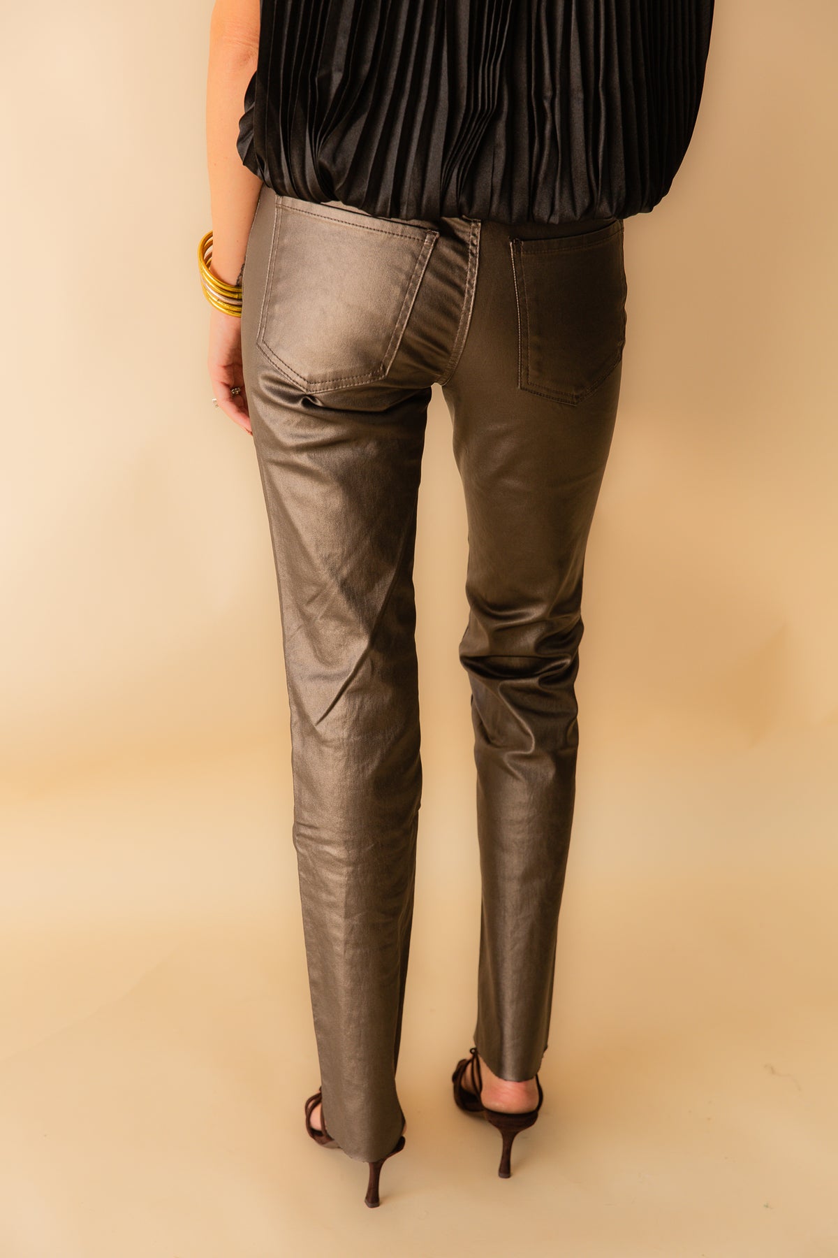 Kelly High Rise Fab Ab Kick Flare Inset Leg