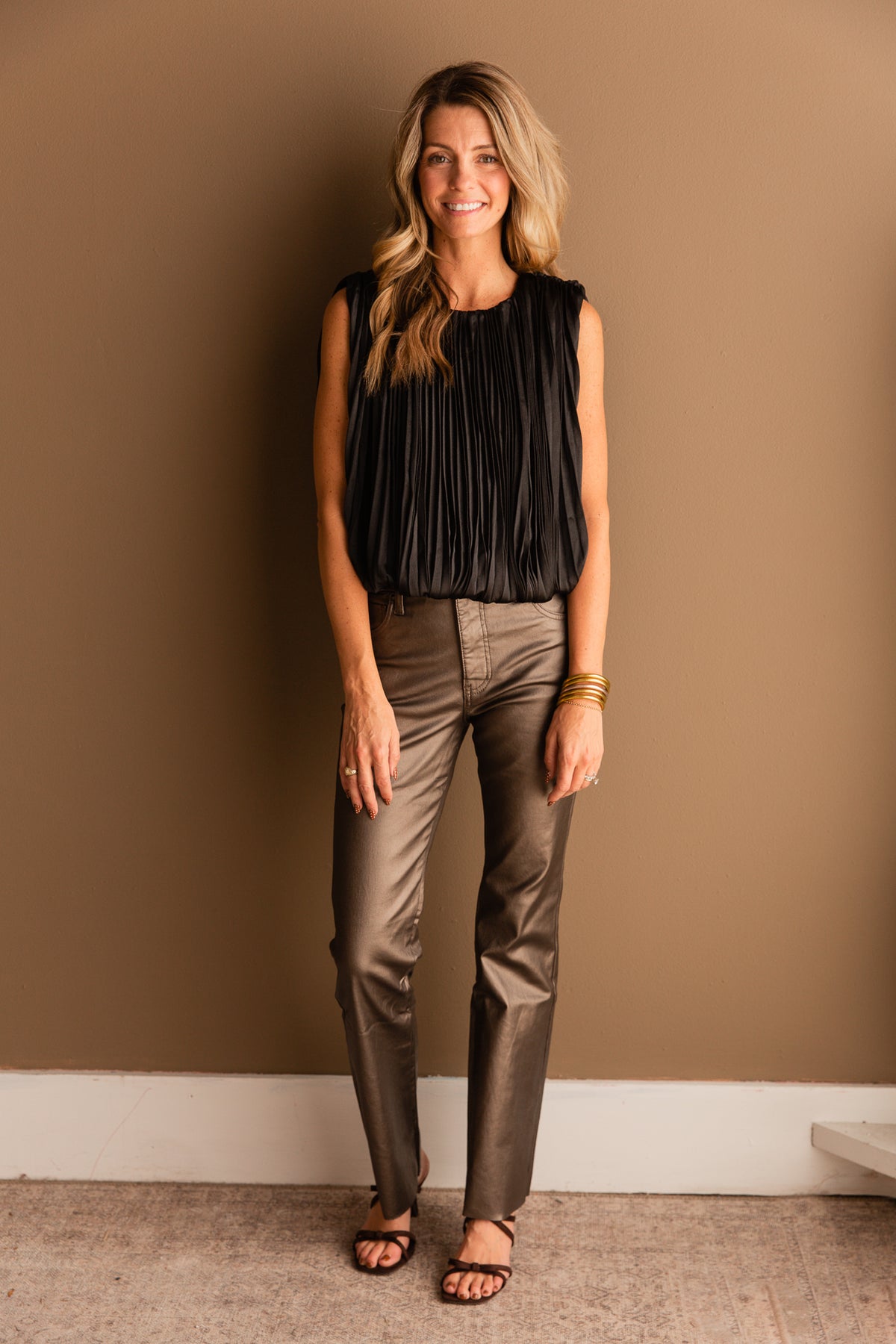 Kelly High Rise Fab Ab Kick Flare Inset Leg
