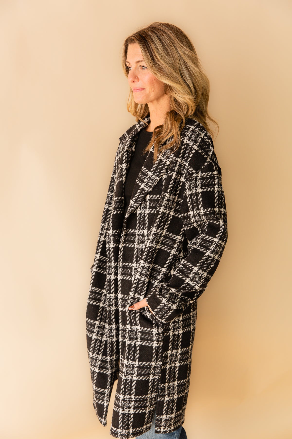 Arabella Plaid Coat