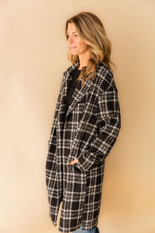 Arabella Plaid Coat