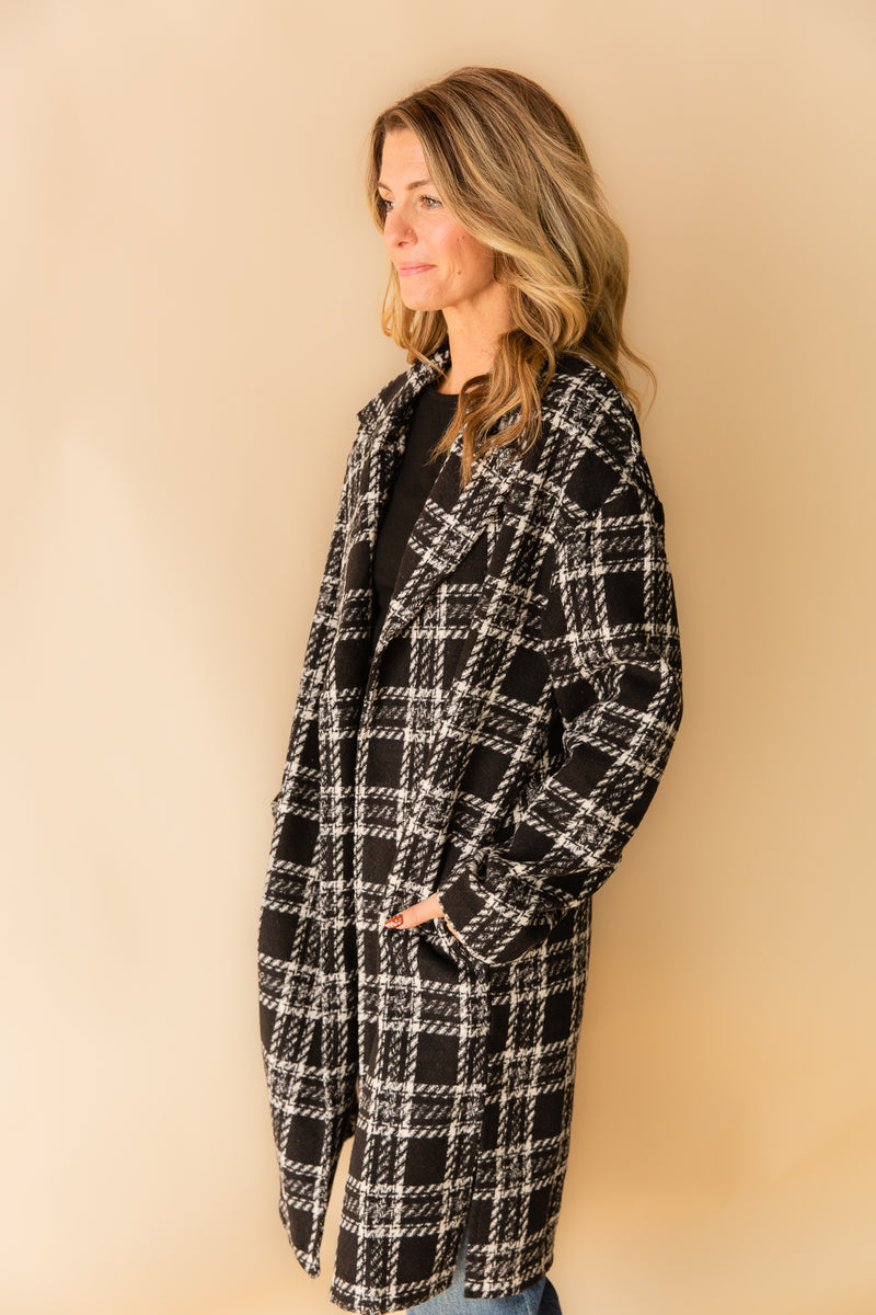 Arabella Plaid Coat