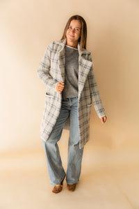 Marlo Plaid Coat