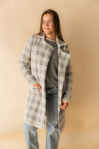 Marlo Plaid Coat