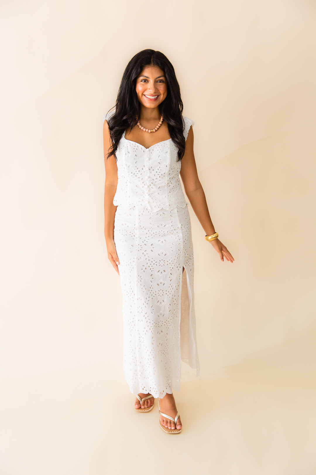 Emrie Eyelet Top