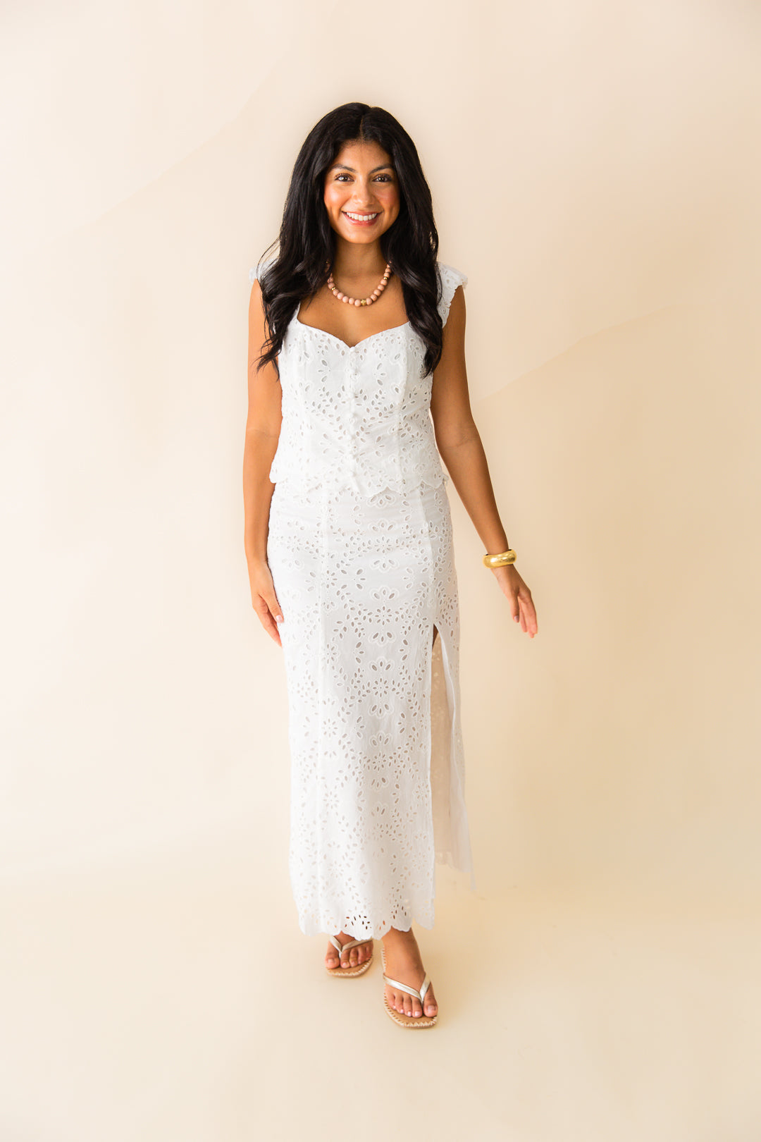 Emrie Eyelet Skirt
