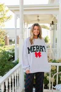 Merry Mockneck Sweatshirt